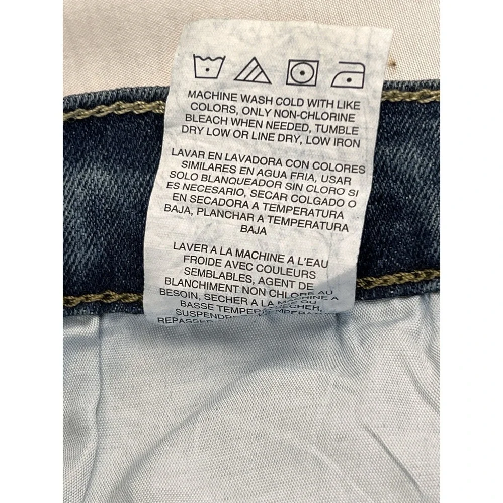 Wrangler Jeans 10MWZ Cowboy Cut Slim Straight Stone Blue Wash Western Mens 32x34